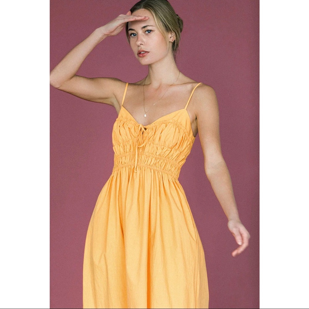 Ciao Lucia Contessa Dress in Tangerine